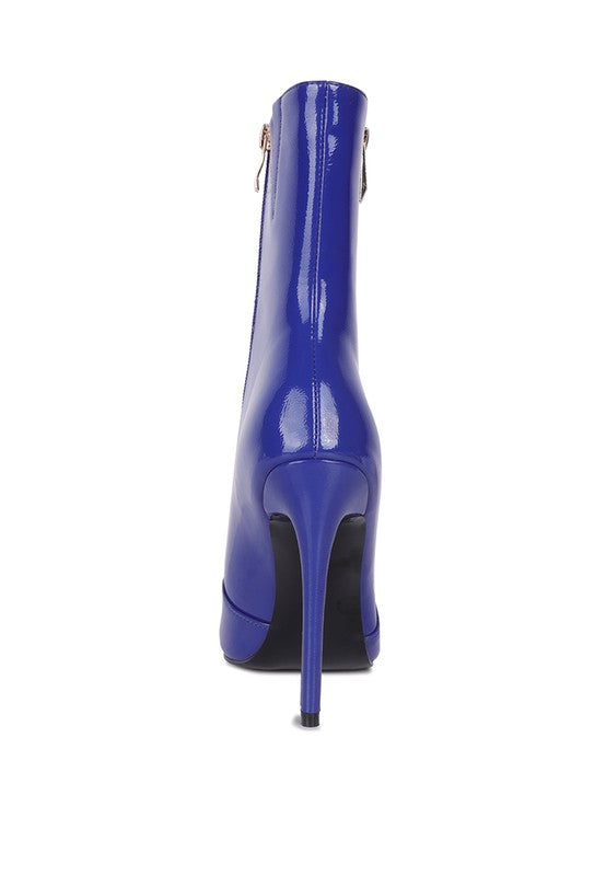 THE SKY IS THE LIMIT HIGH HEELED ANKLE BOOT