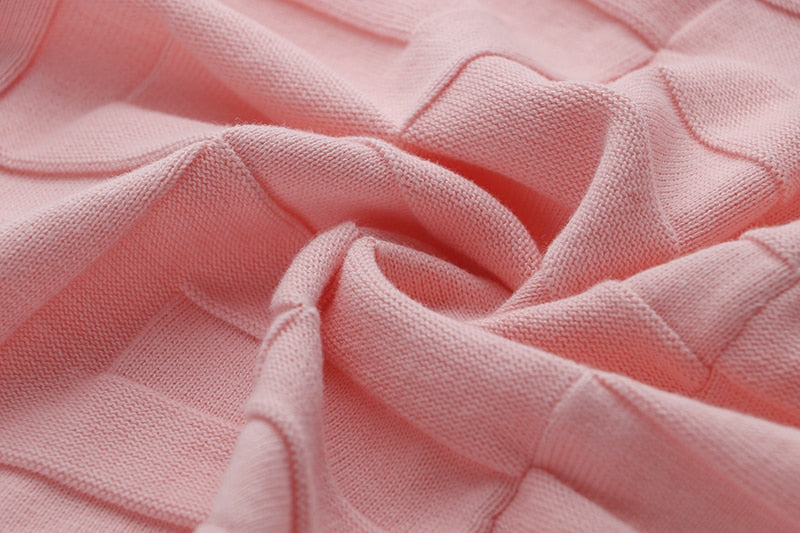LARISA PINK V-NECK DRESS