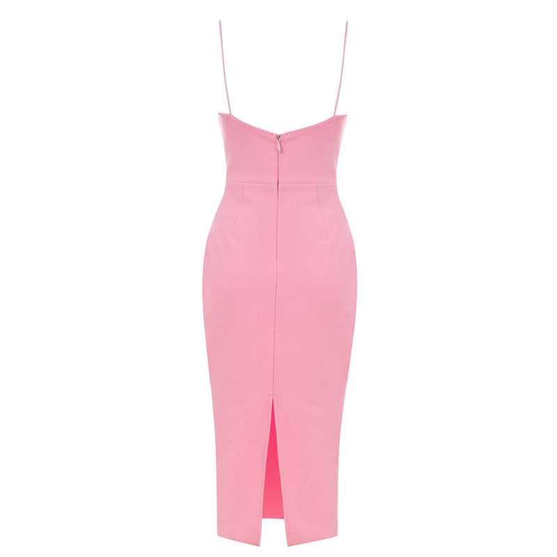 PINK EMBRACE BODYCON DRESS