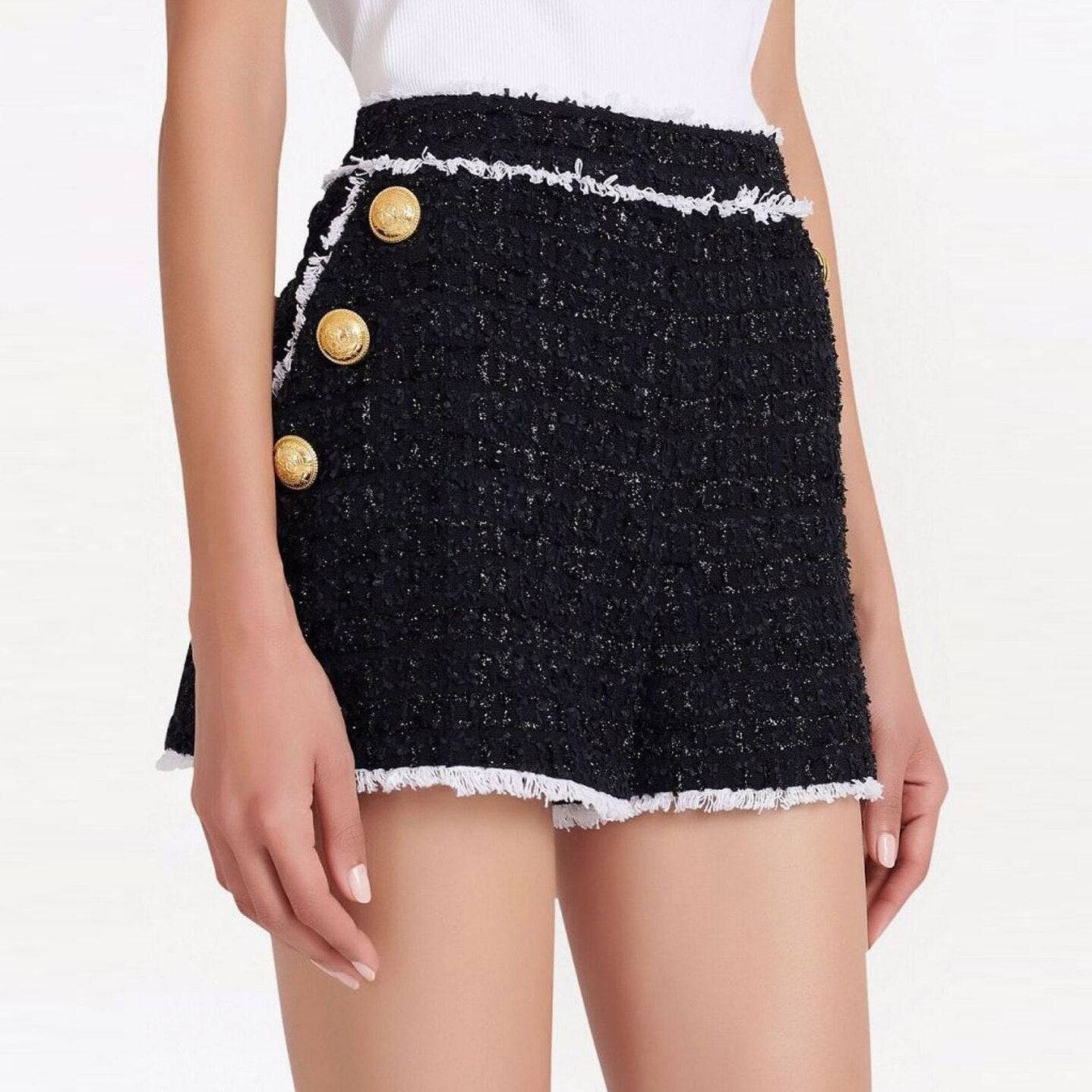 LOVE ME TWEED SHORTS AND BLAZERS SET.