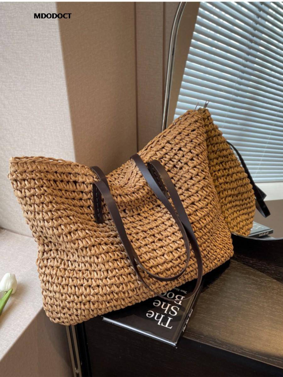 SUNNY SANDS STRAW SATCHEL