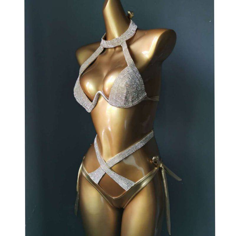 NEW DIAMOND BIKINI SET