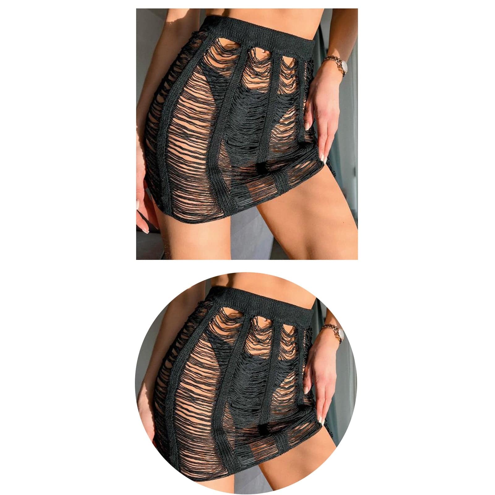 SHEER BLISS SKIRT COVER UP