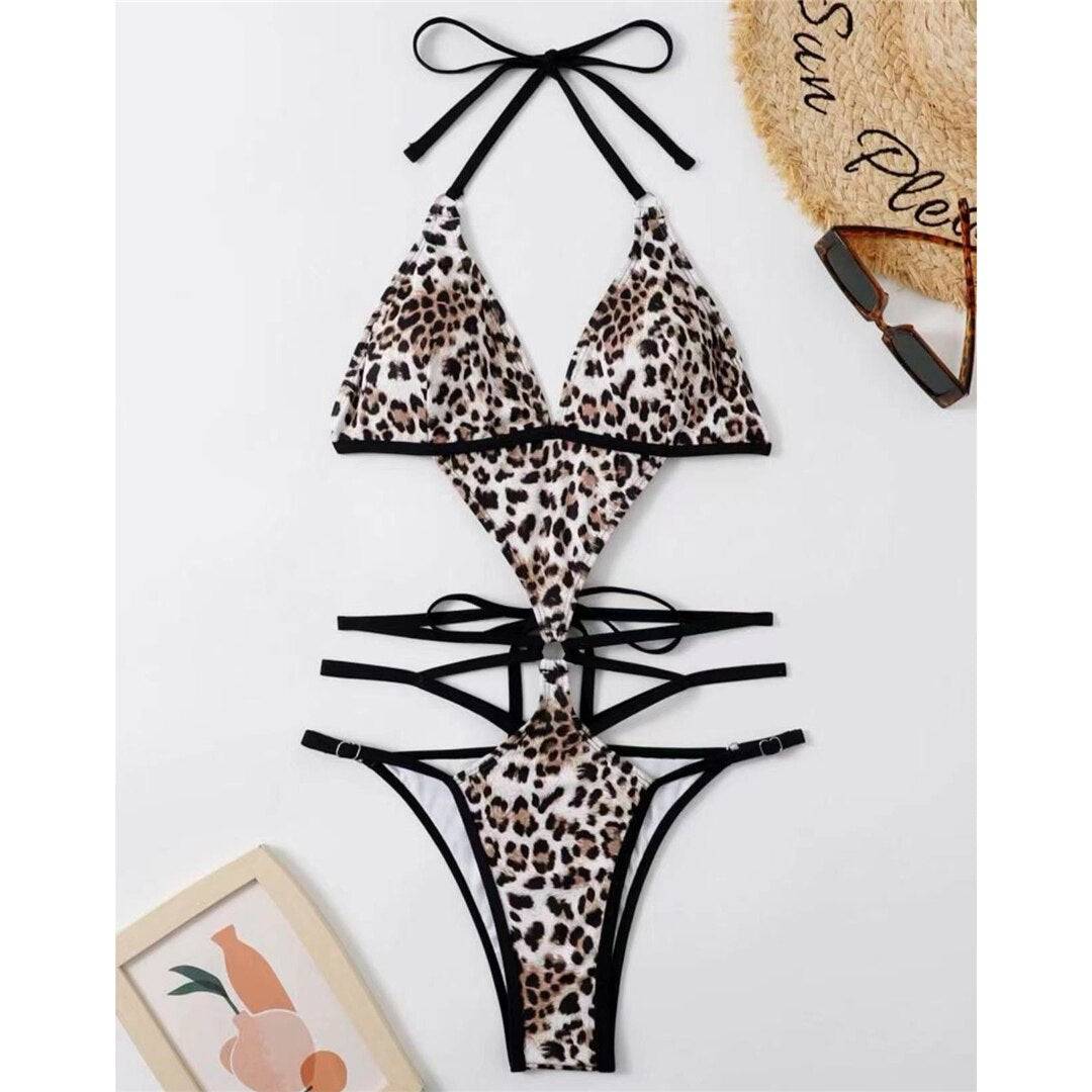 SEXY LEOPARD MONOKINI