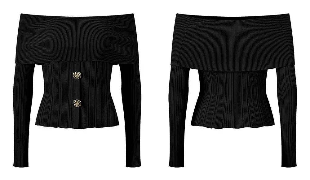 MODA LONG SLEEVE CROP TOP