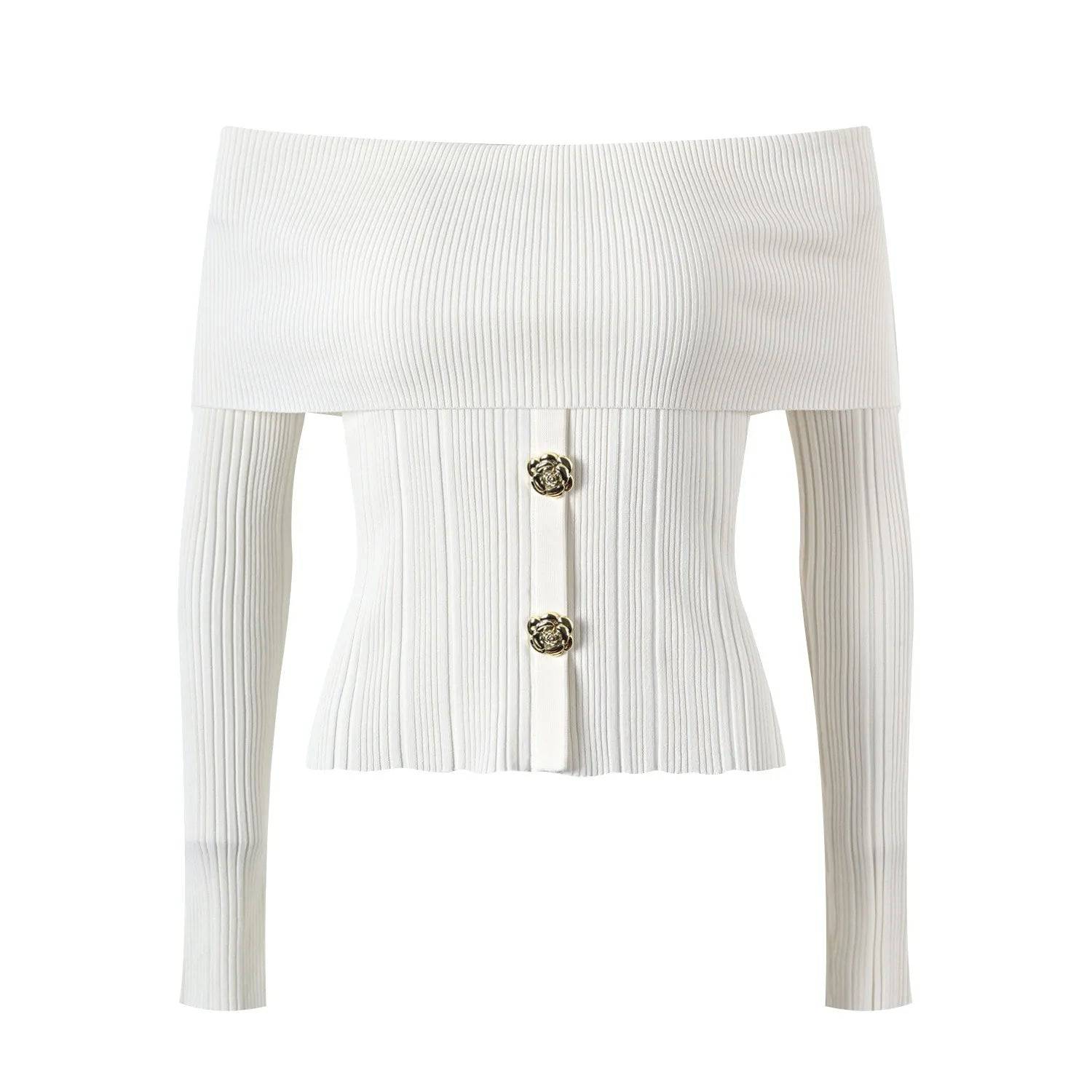 MODA LONG SLEEVE CROP TOP