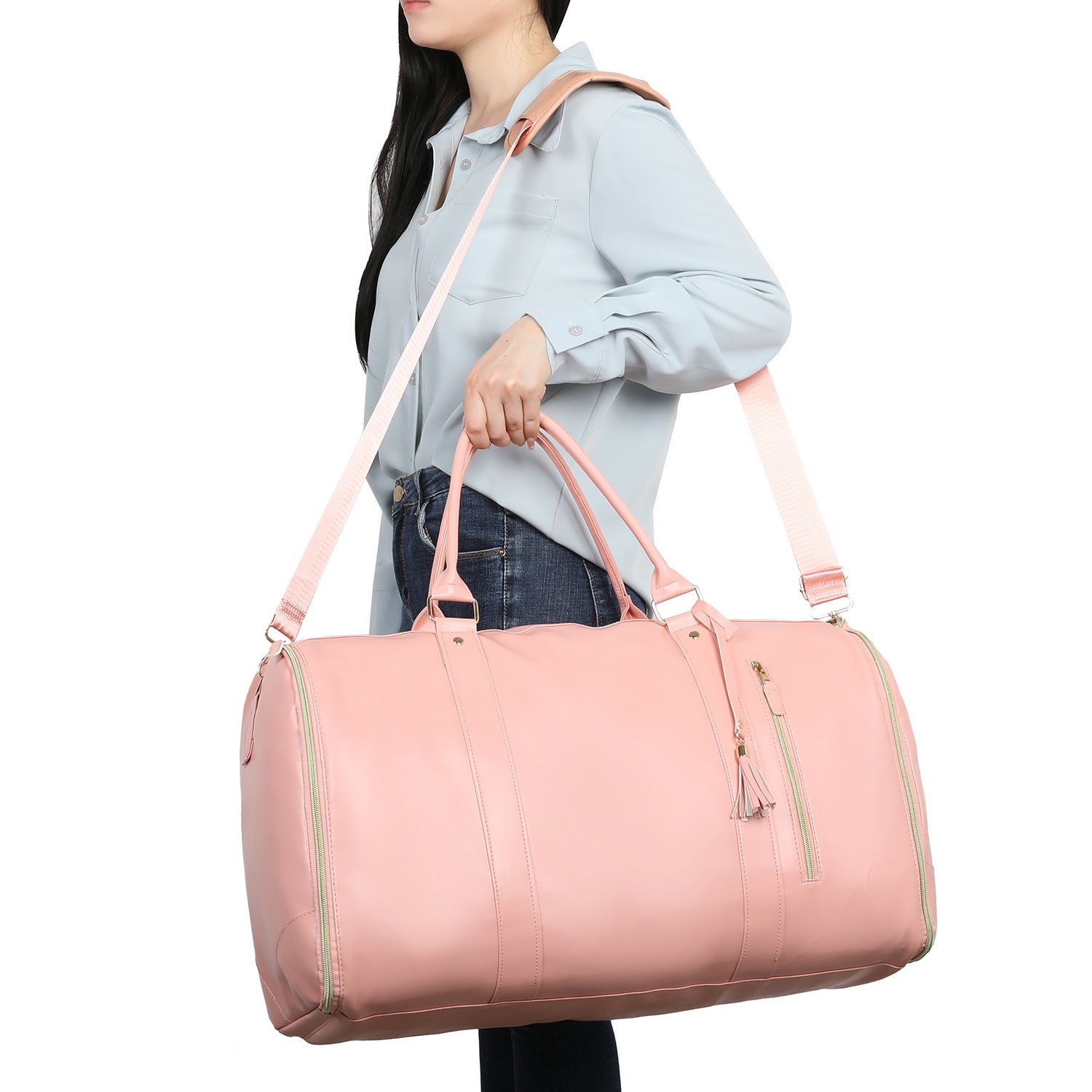 Stylish Mega Travel Bag – Spacious, Waterproof Duffel Bag for Weekend Trips, Gym, and Business Travel