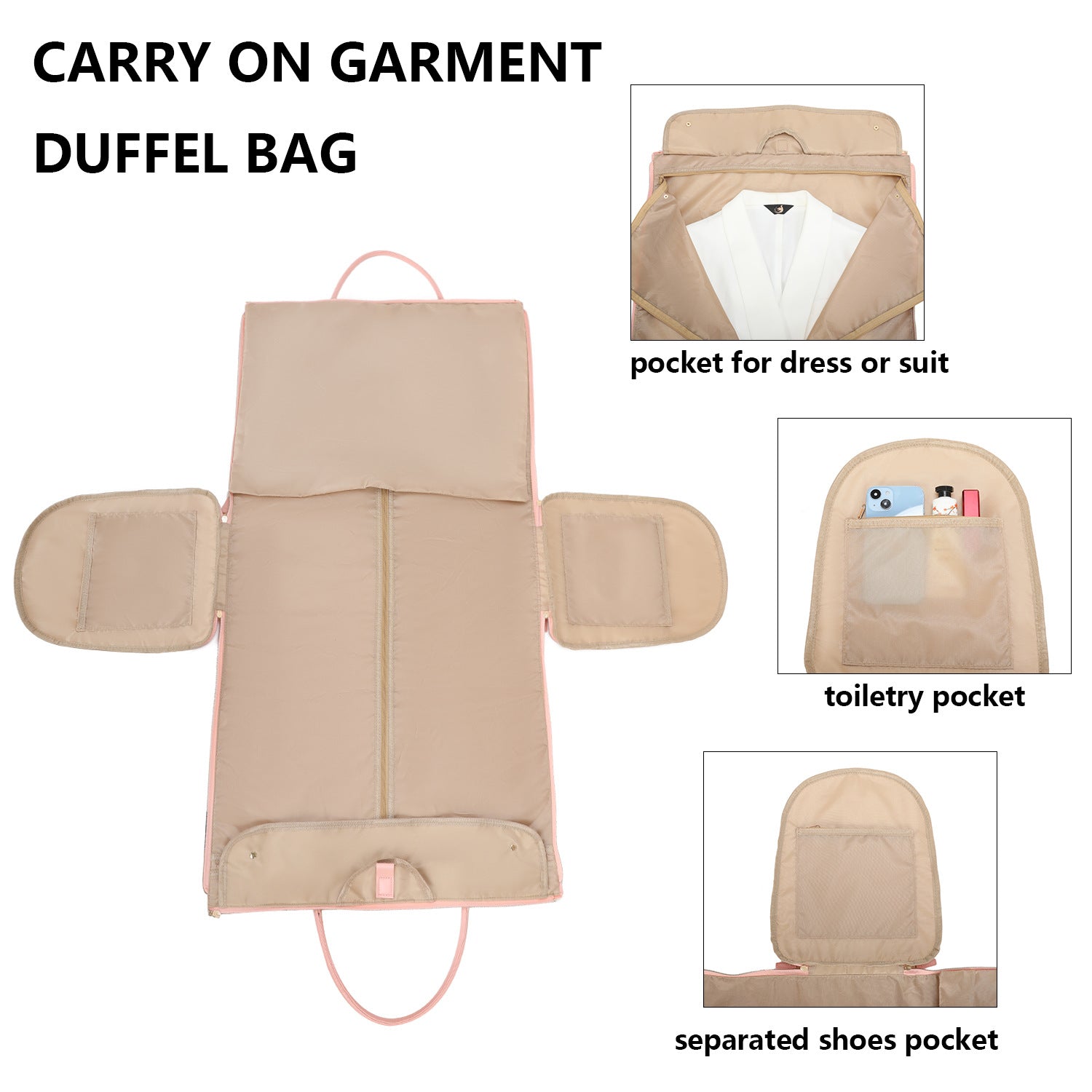 Stylish Mega Travel Bag – Spacious, Waterproof Duffel Bag for Weekend Trips, Gym, and Business Travel