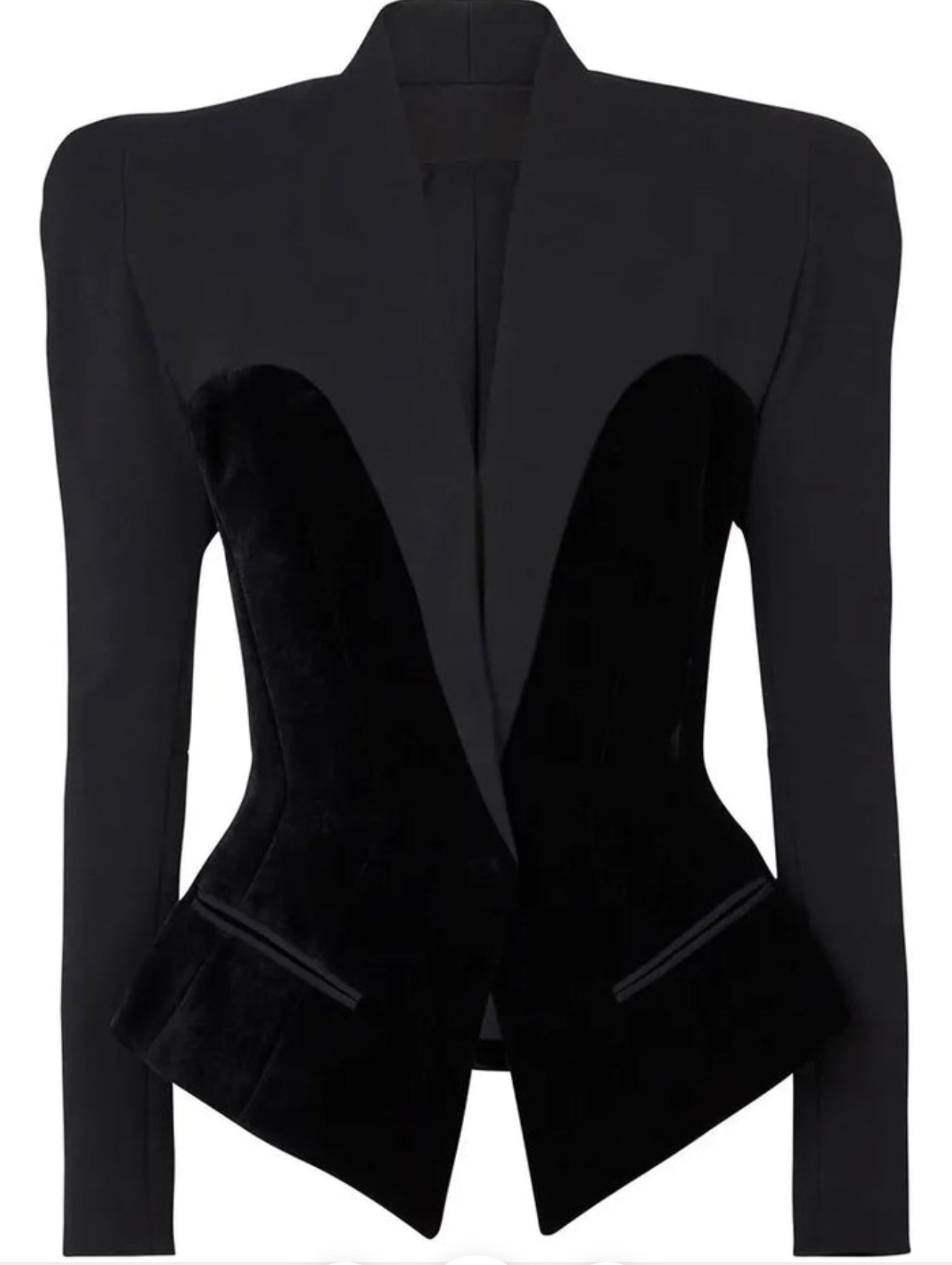 Midnight Glam Black Blazer-