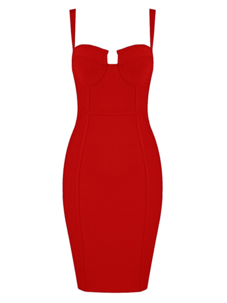 LAMBORGHINI DE ORO BANDAGE DRESS