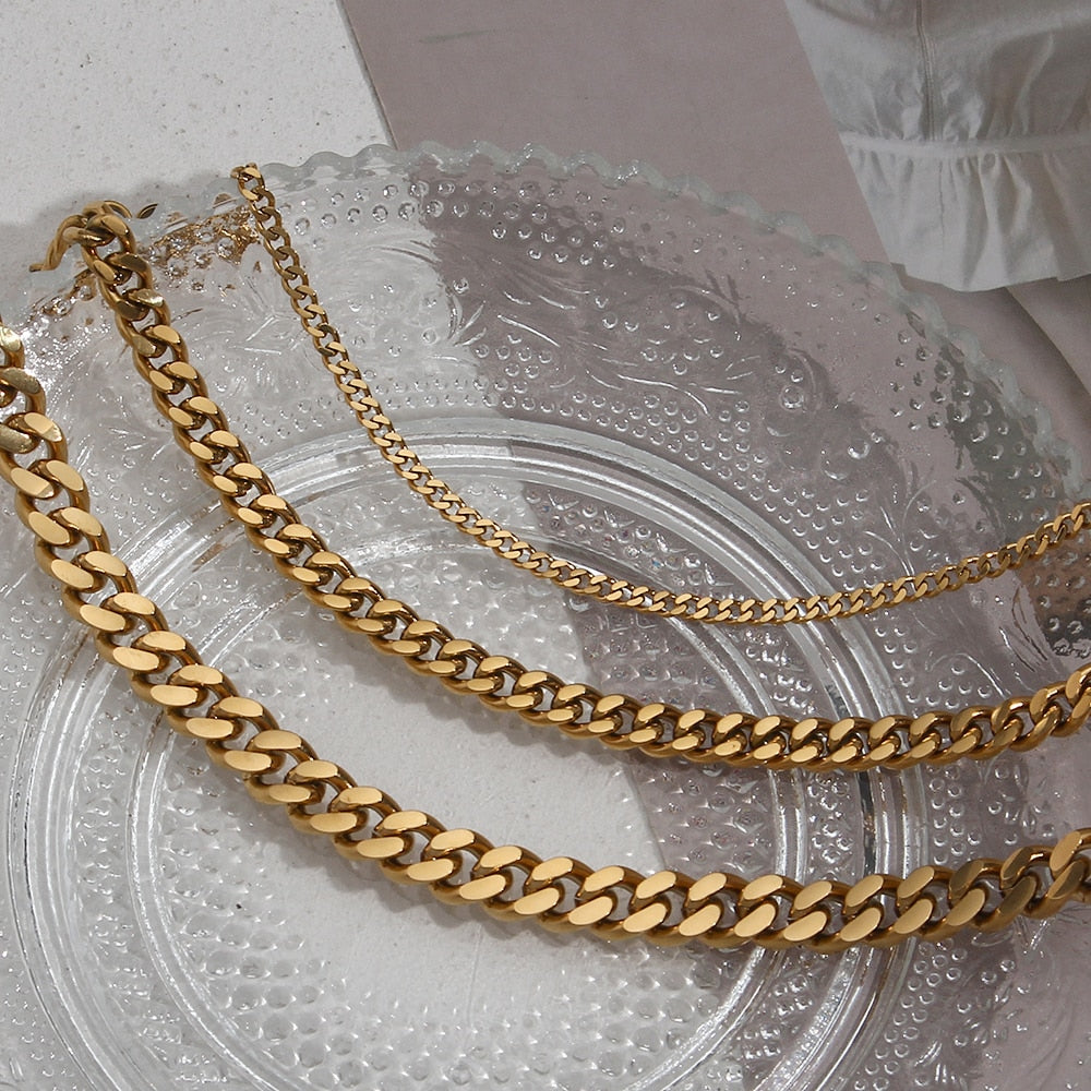 MIAMI CUBAN CHAIN ANKLETS