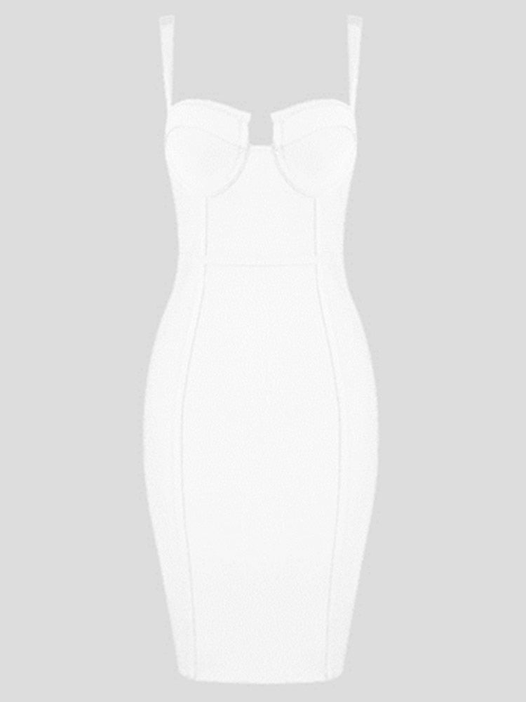 LAMBORGHINI DE ORO BANDAGE DRESS