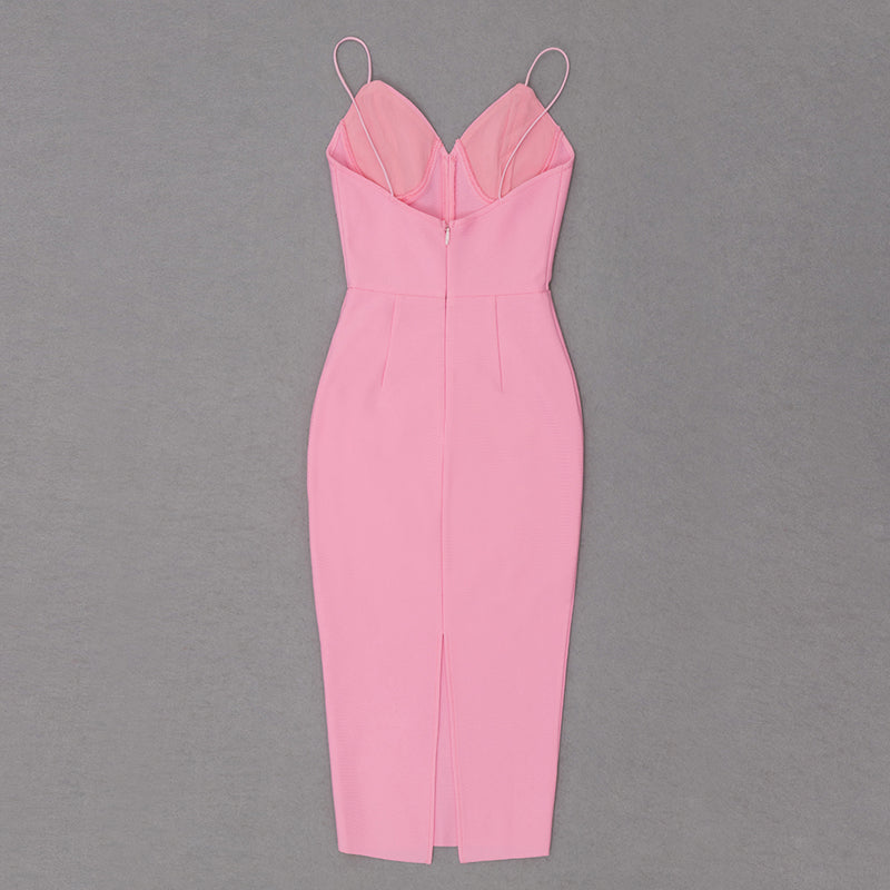 PINK EMBRACE BODYCON DRESS