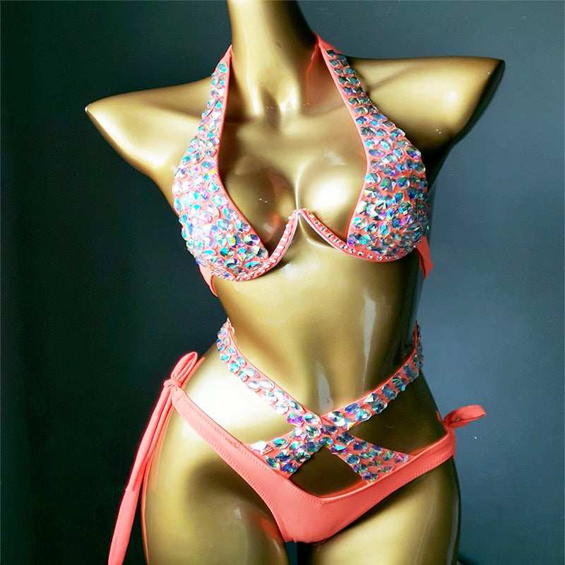 Mikonos Crystal Set Bikini