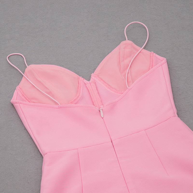 PINK EMBRACE BODYCON DRESS