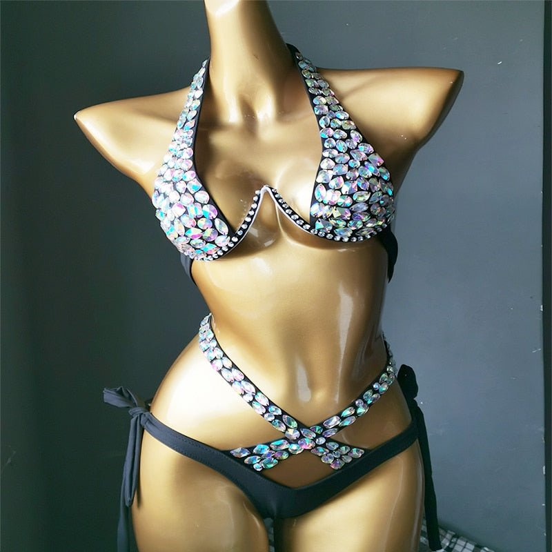 Mikonos Crystal Set Bikini