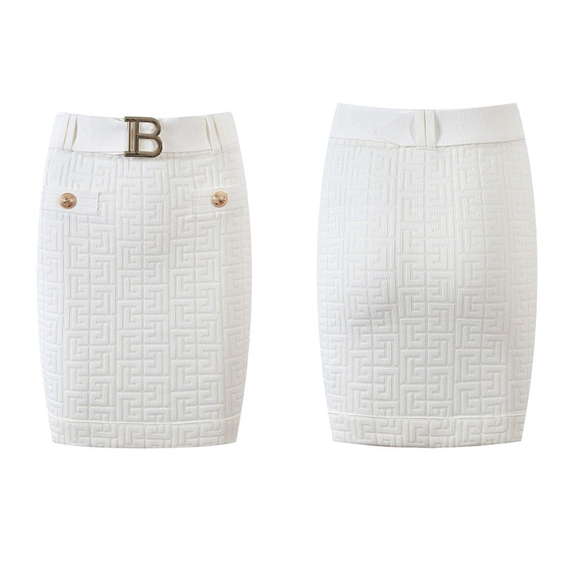 KYLE KNITTED SKIRT SET