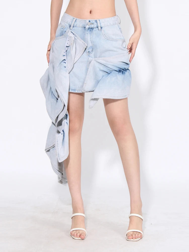 EDIE DENIM SKIRT