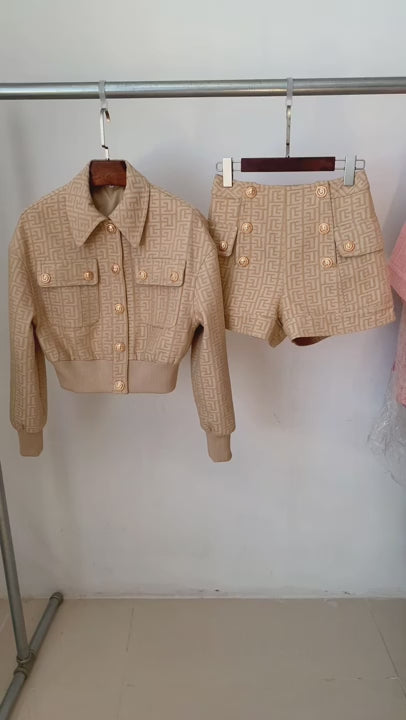 SASSY SUIT SHORT SET