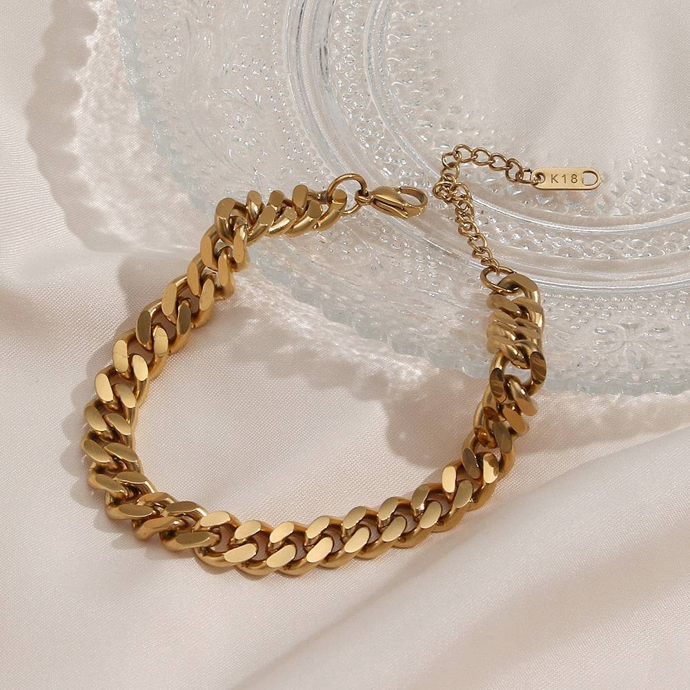 MIAMI CUBAN CHAIN ANKLETS