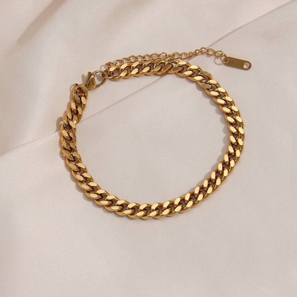 MIAMI CUBAN CHAIN ANKLETS