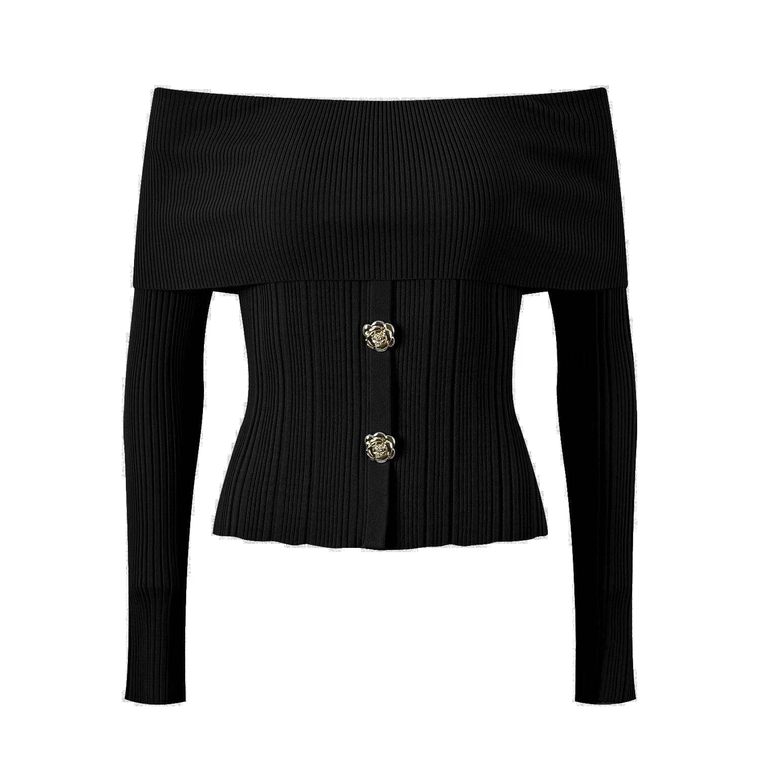MODA LONG SLEEVE CROP TOP