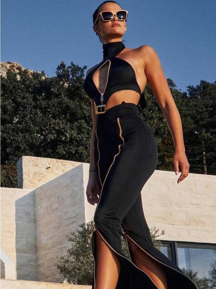Vienna 2 Piece Bodysuit Set