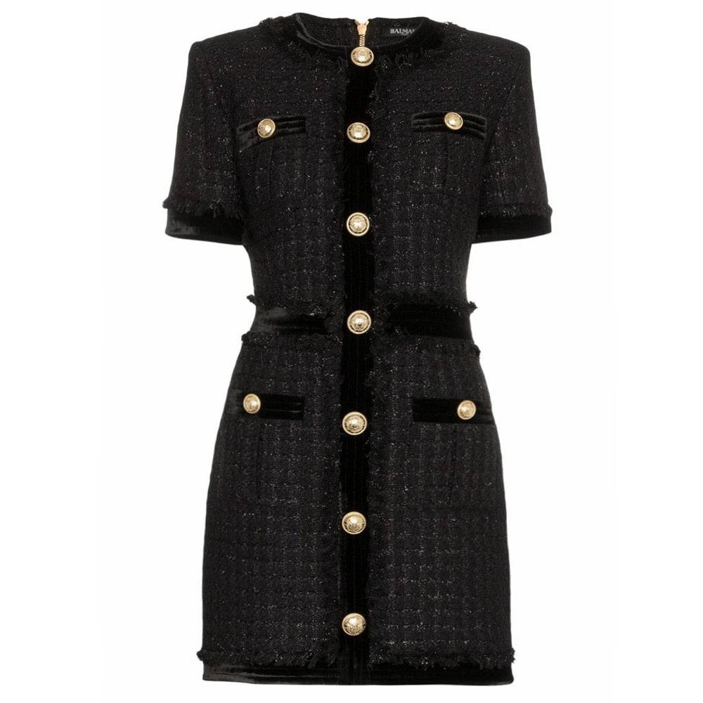 THE ADDISON TWEED DRESS