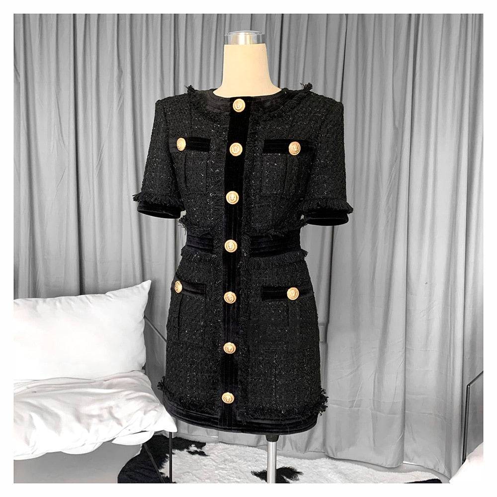 THE ADDISON TWEED DRESS