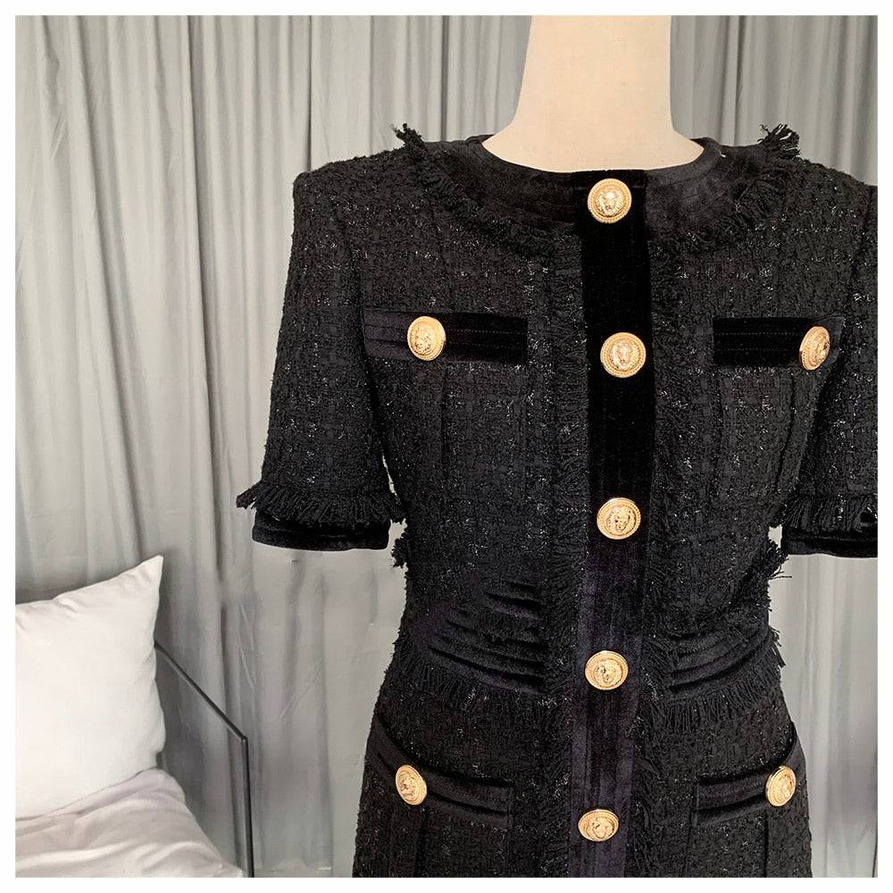 THE ADDISON TWEED DRESS